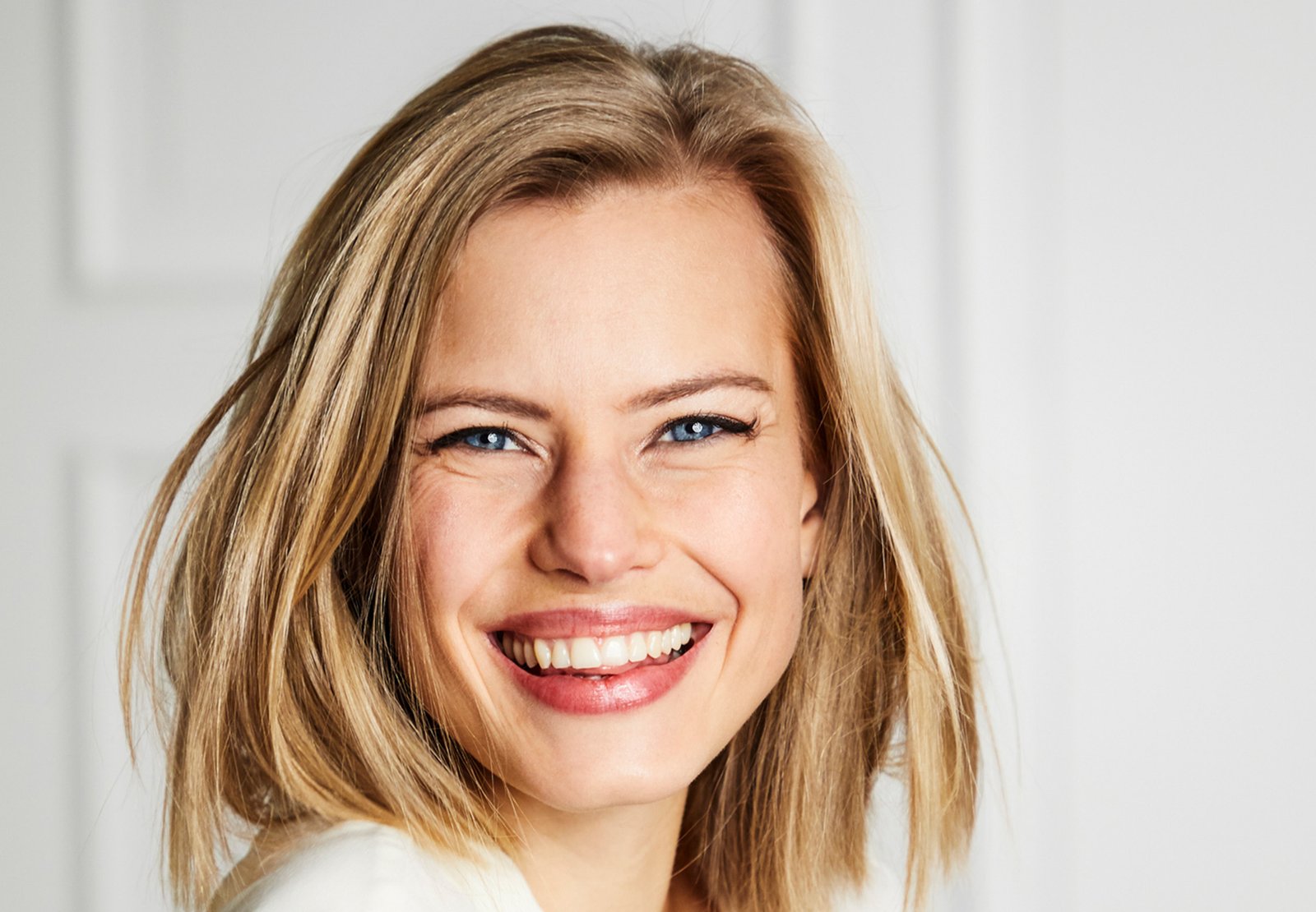 smiling