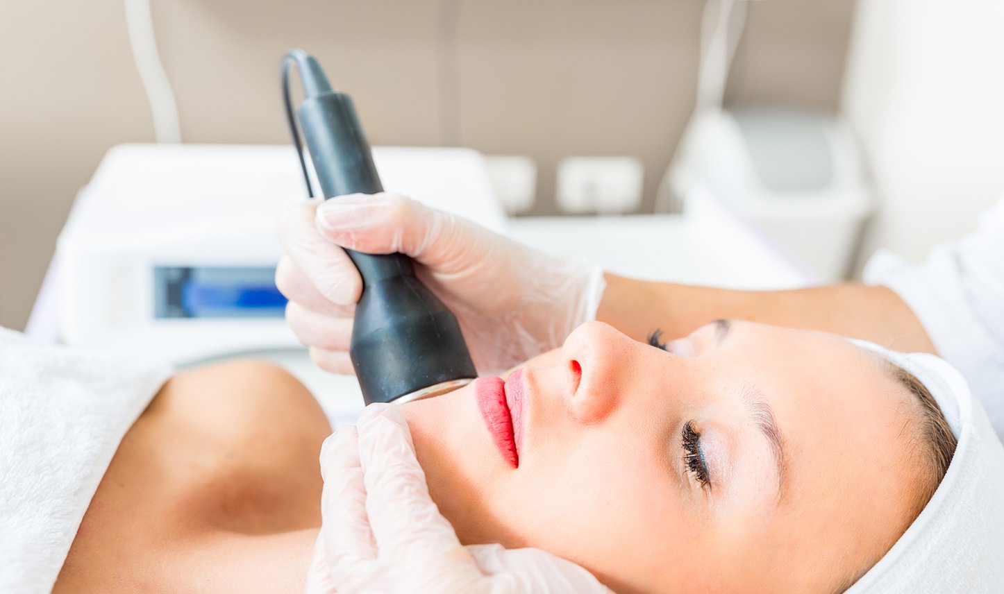 receiving laser treatmnet