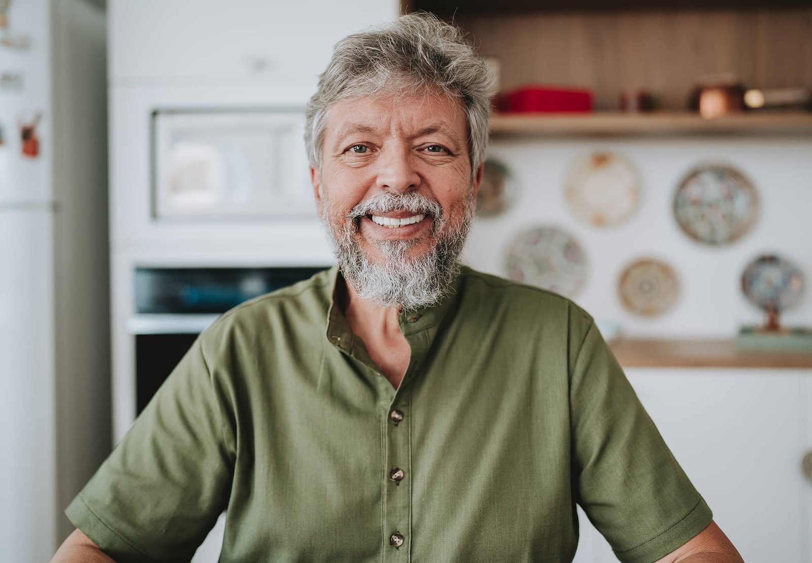 smiling older man